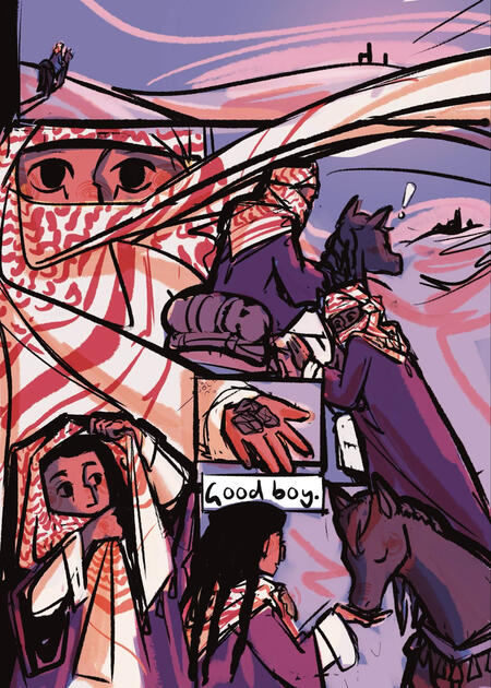Amal: Nabeel - Page 1 by Djinnie and Dandeidolon